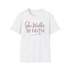 She Walks BY FAITH T-Shirt