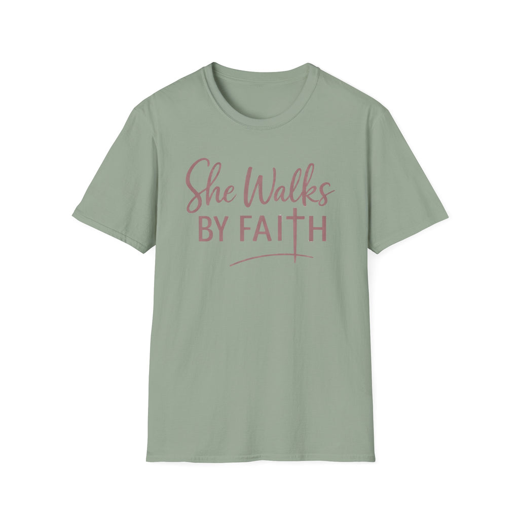 She Walks BY FAITH T-Shirt