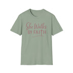 She Walks BY FAITH T-Shirt