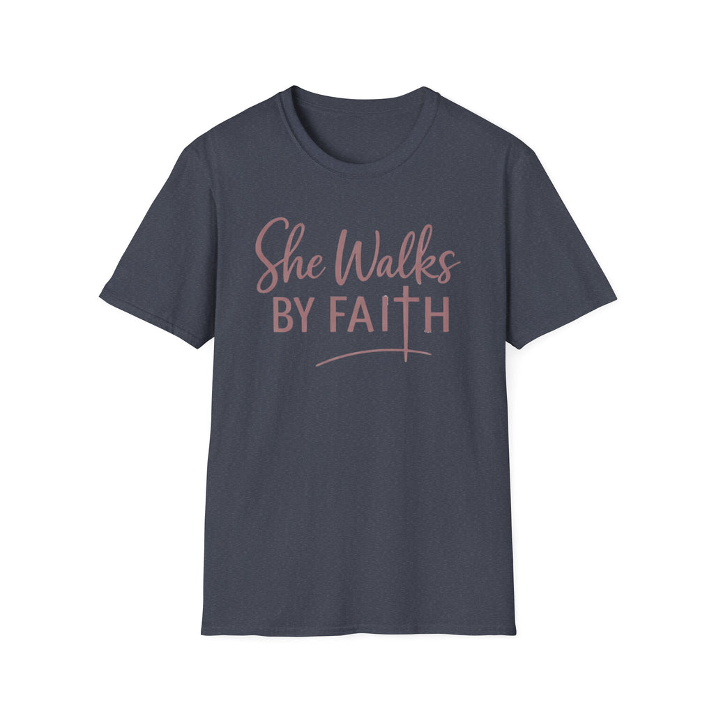 She Walks BY FAITH T-Shirt
