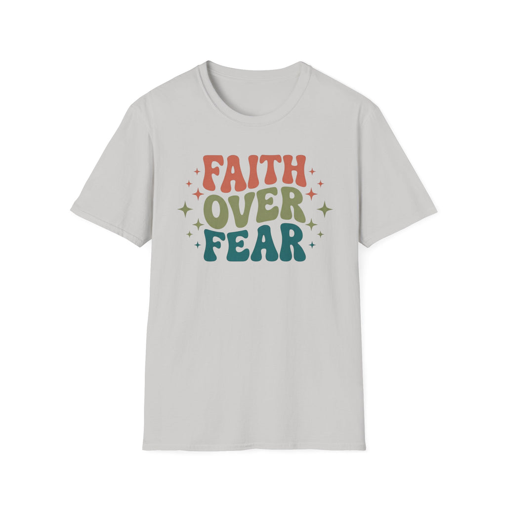 FAITH OVER FEAR retro T-Shirt
