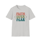FAITH OVER FEAR retro T-Shirt