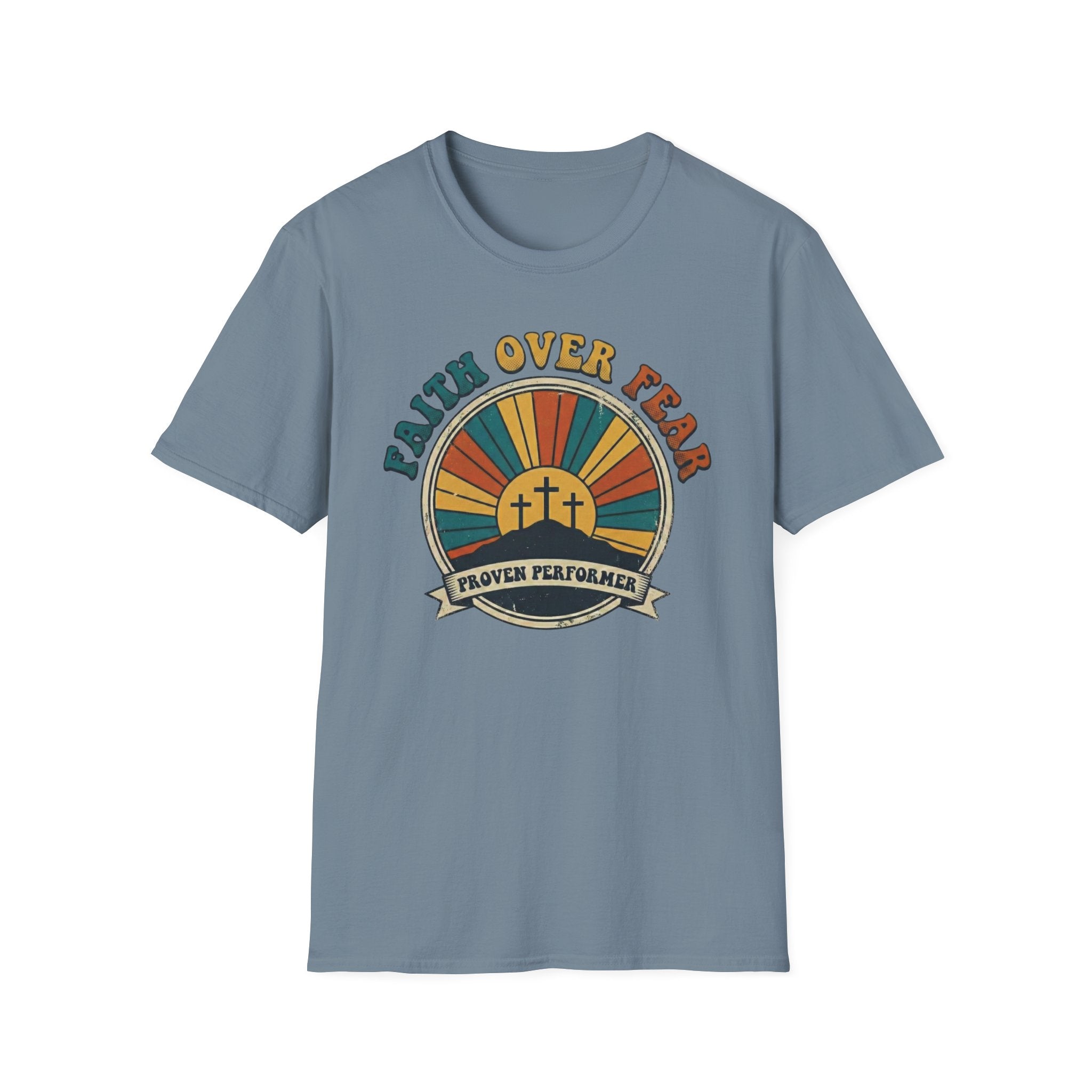 FAITH OVER FEAR crosses T-Shirt