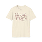 She Walks BY FAITH T-Shirt