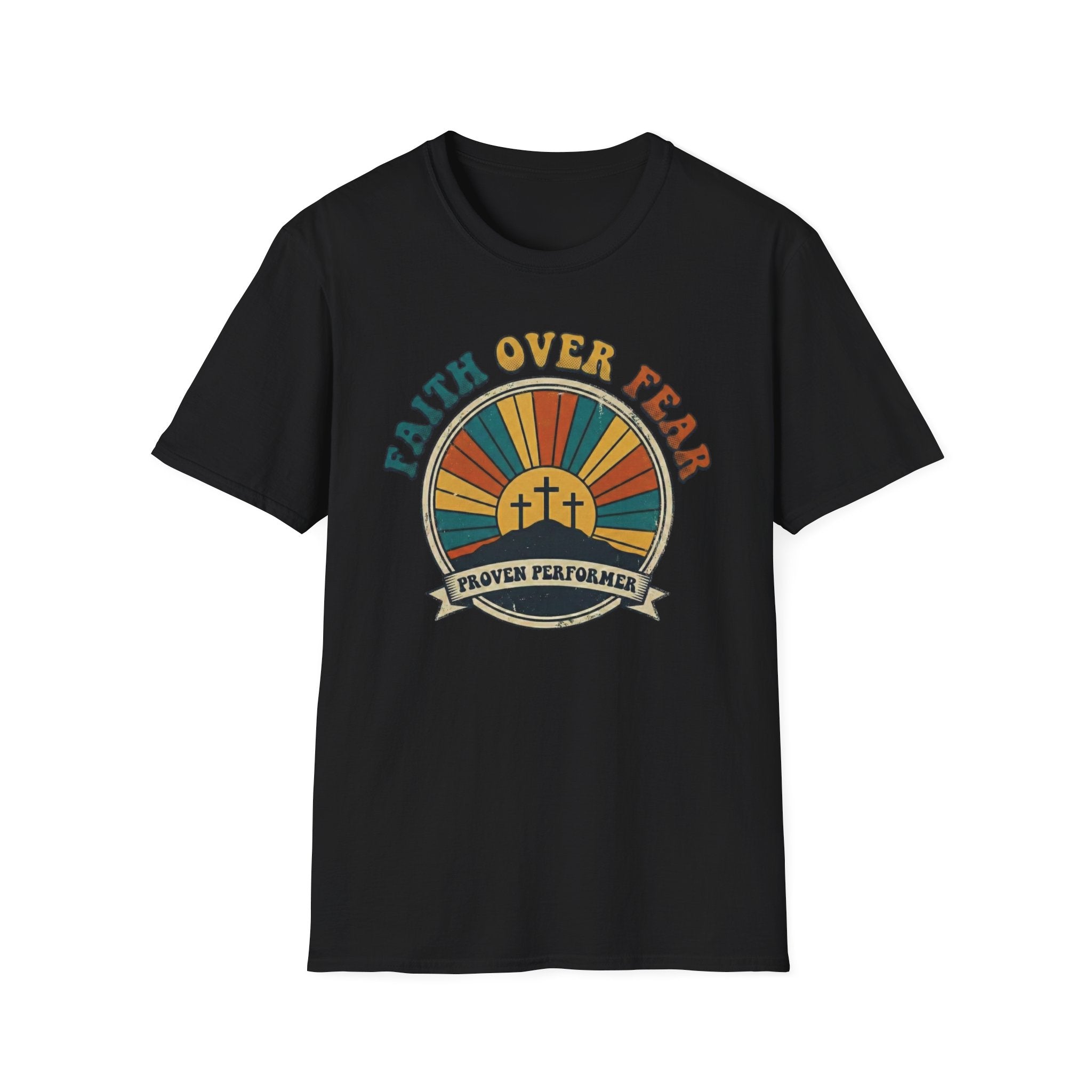 FAITH OVER FEAR crosses T-Shirt