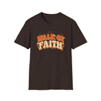 WALK BY FAITH Retro Sun T-Shirt