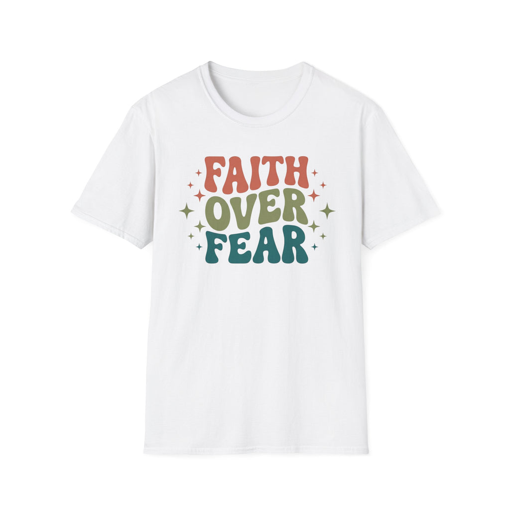 FAITH OVER FEAR retro T-Shirt