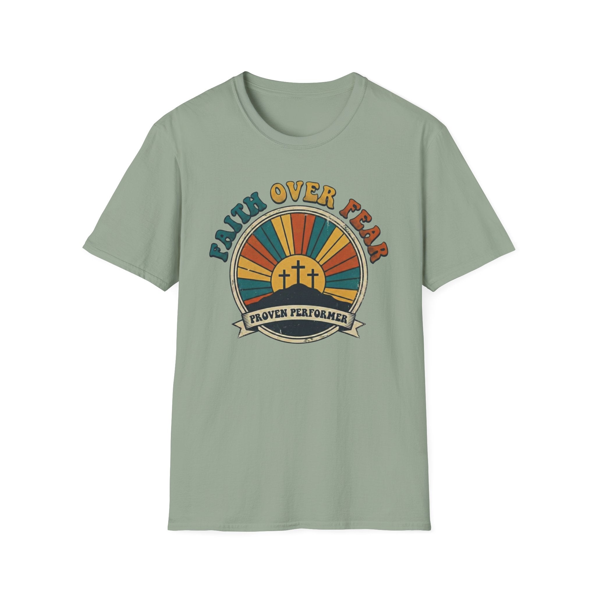 FAITH OVER FEAR crosses T-Shirt